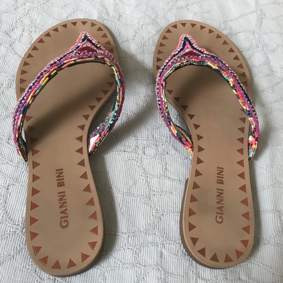 Gianni Bini jeweled sandals - Picture 4 of 8